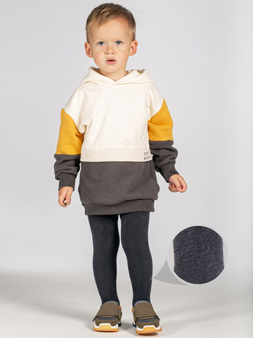 Детские махровые снаружи колготки W18.N15/786 Wola