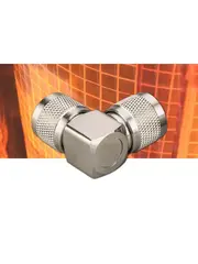 Переходник угловой N(male) - N(male)