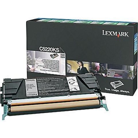 Картридж для принтеров Lexmark C522n/524 черный (black). Ресурс 4000 стр (C5220KS)