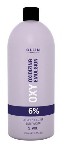 OLLIN performance oxy 6% 20vol. окисляющая эмульсия 1000мл/ oxidizing emulsion