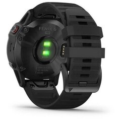 Мультиспортивные часы Garmin Fenix 6 Black with Black Band