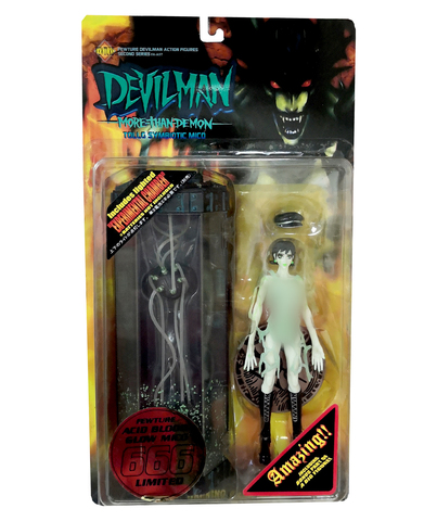 Фигурка Fewture Devilman More Than Demon: Tollg Symbiotic Mico (Acid Blood Glow Ver. 666 Limited) (Superfest Exc) (Retro)