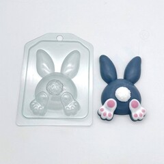 Форма пластиковая Заяц попой кверху