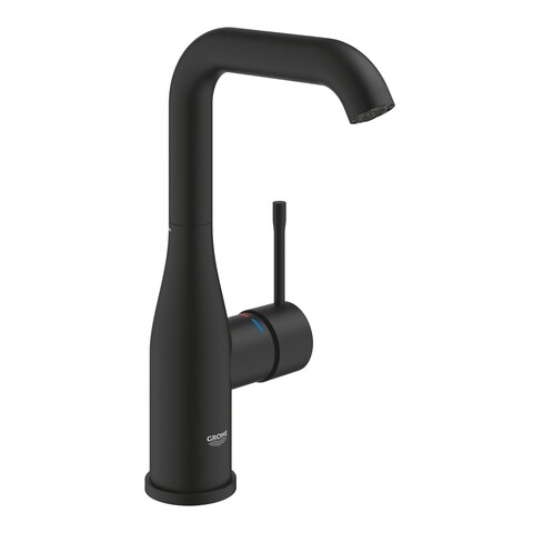 GROHE 24177KF1 Essence Смеситель однорычажный для раковины, размер L, фантомный чёрный