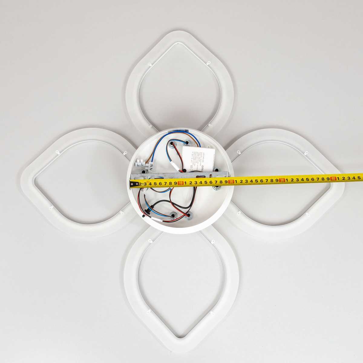 Потолочная светодиодная люстра Citilux Ромби CL236140R