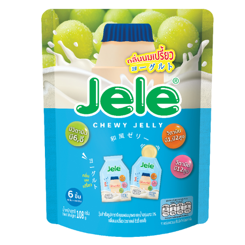 Желе мармеладное со вкусом йогурта Jele Chewy Jelly, 108 гр