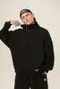 Толстовка Kultura Half-Zip черный