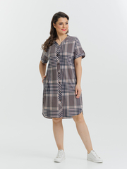 4630 Туника на пуговицах