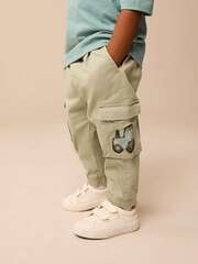 Брюки карго для мальчика Next CE44-891, Хаки