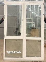 Дверь Пластиковая Б/У 222(в) х 154(ш) (Балконный Блок)