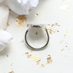 УЦЕНКА!!! Кольцо Древо жизни с перламутром, родий У106