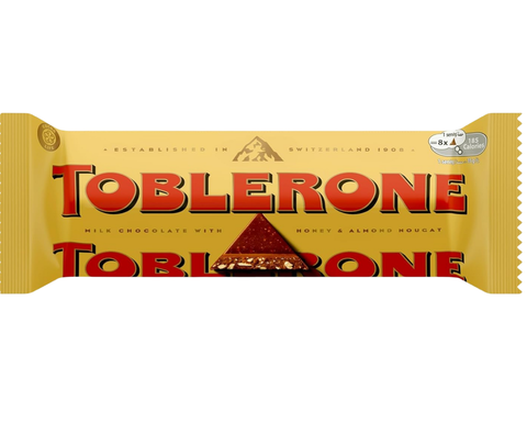 Тоблерон Milk с Мед.Минд.Нугой 50гр