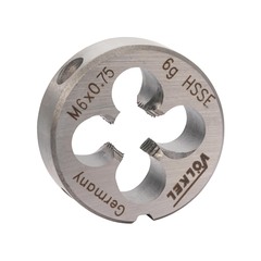 Плашка М 6,0х0,75 DINEN22568 HSSE 6g 20х7мм Volkel 56418