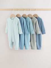 Комбинезон / Cлип для малышей Next W98-685, 5 шт., Синий, Голубой