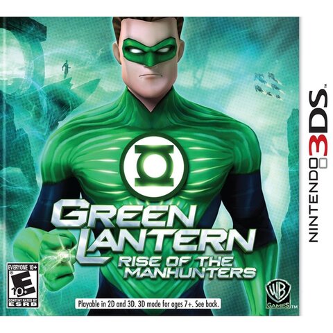 Игра Green Lantern: Rise of the Manhunters (3DS)
