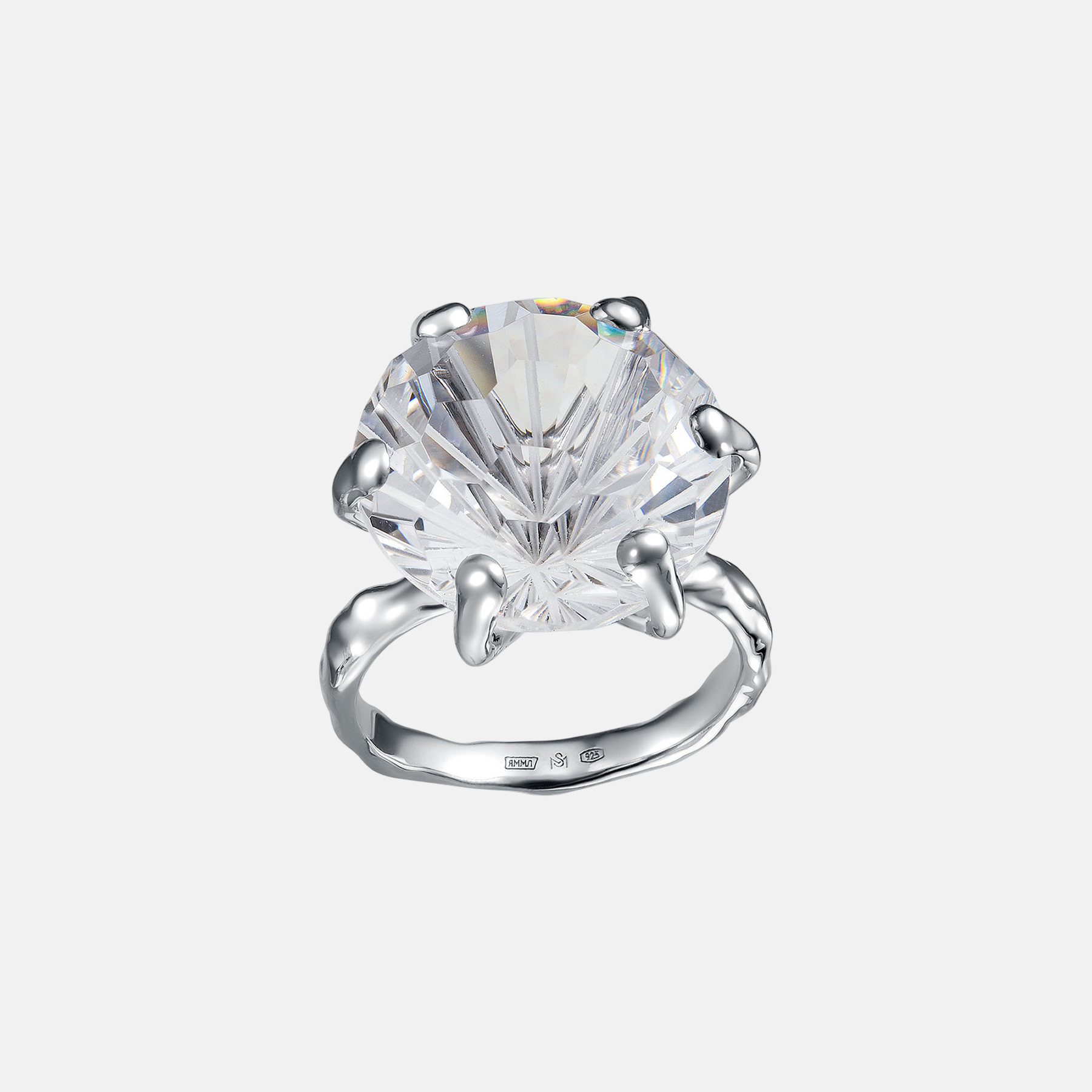 Кольцо Фацелия Белая