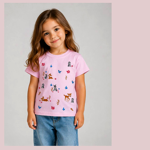 Футболка хлопок д (2-5) 260416-N590