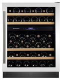 Винный шкаф Dunavox DX-53.130DWK/DP