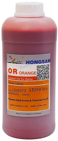 Чернила пигментные DCTec 7900P - UltraChrome HDR orange - 1л. Серия 198690