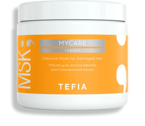 Маска для интенсивного восстановления волос Mycare Tefia | Mycare Intensive Mask for Damaged Hair Tefia, 250 мл