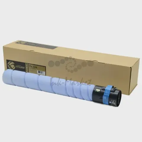 Тонер-картридж Konica Minolta bizhub C258 TN324 (26k) Cyan БУЛАТ s-Line