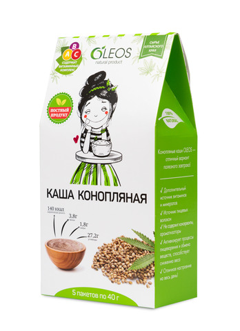 Каша конопляная Oleos