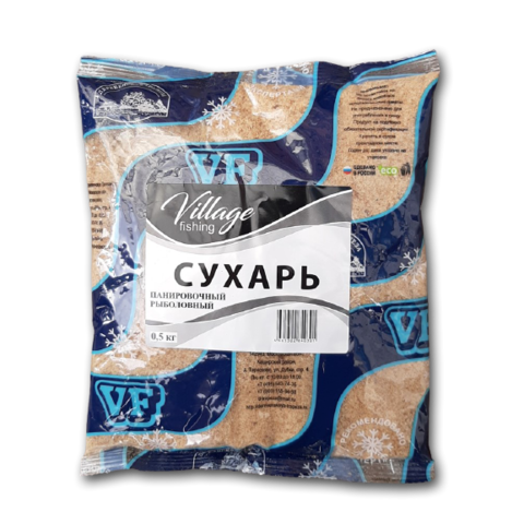 VF Сухарь панировочный ЗИМА ( рыболовный) 0,5кг/20шт/уп