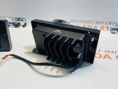 LED ПТФ Sal-Man 3 полосы 40W на ВАЗ 2110-15