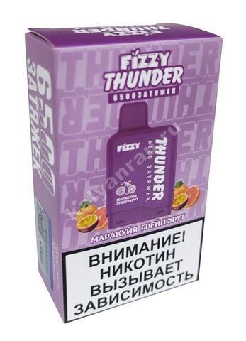 Картридж Fizzy Thunder 6500 затяжек - Маракуйя Грейпфрут