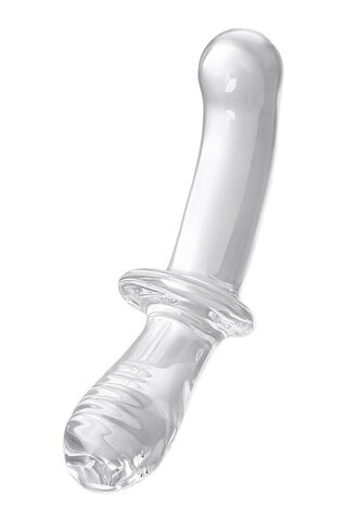 Прозрачный двусторонний стеклянный фаллоимитатор Satisfyer Double Crystal - 19,5 см. - Satisfyer 4045665