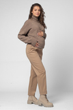 Брюки для беременных 15415 темно-бежевый