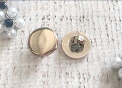 Пуговицы блузочные, d 1,1 см, на ножке, золото