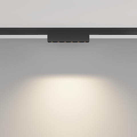 Магнитный трековый светильник Maytoni Points TR193-1-5W2.7K-M-B
