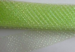 Лента регилин с люрексом, сетка, ш. 4,5 см.