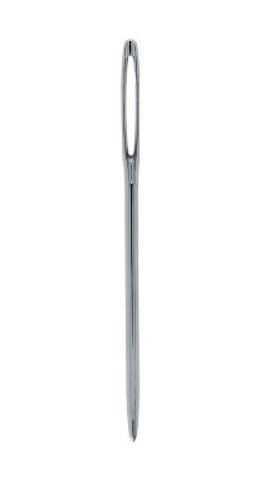 Игла N-250 №13 с закруглённым концом для сшивания вязанного изделия (гобеленовая)