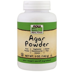 Now Foods, Порошок агар, 5 унций (142 г)