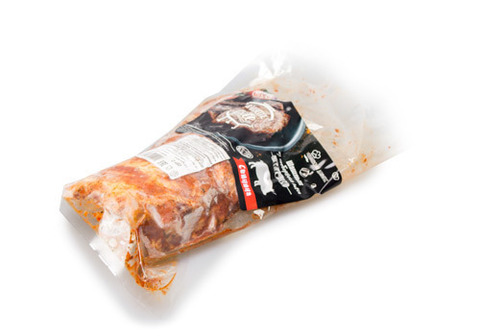 Свиные ребрышки в маринаде барбекю~700г