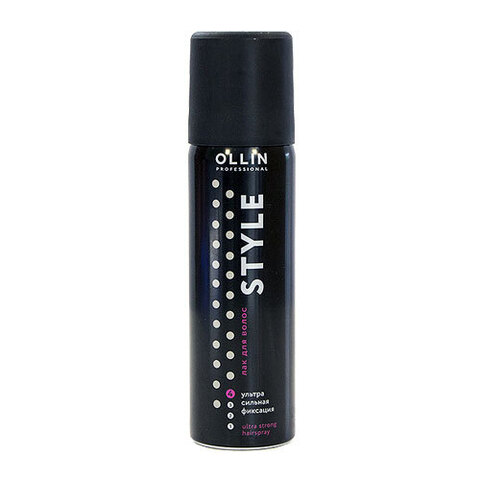 OLLIN Style Ultra Strong Hair Spray - Лак для волос ультрасильной фиксации