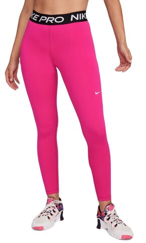 Леггинсы Nike Pro 365 Tight - fireberry/black/white