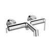BelBagno ACQUA-VASM/DFS-CRM ACQUA Смеситель для ванны и душа в комплекте с ручным душем, шлангом и держателем, хром ACQUA-VASM/DFS-CRM