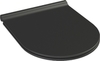 Boheme 966-B Крышка-сиденье для унитаза, цвет: черный матовый