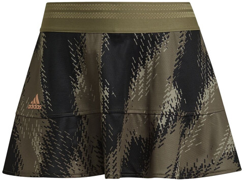 Юбка теннисная Adidas Tennis Printed Match Skirt Primeblue W - orbit green