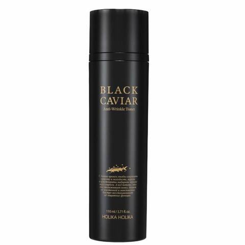 HOLIKA HOLIKA Black Caviar Anti-Wrinkle Toner тонер для лица с черной икрой, 110 мл