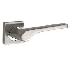 Дверная ручка Vettore R.06.050 SN/CP (Сатин/Хром)