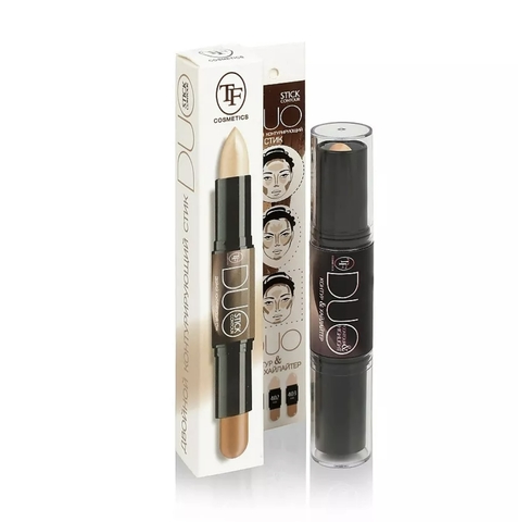 TF Карандаш-стик Двойной Контурирующий DUO CONTOUR STIСK sculpt&highlight тон 403 средний