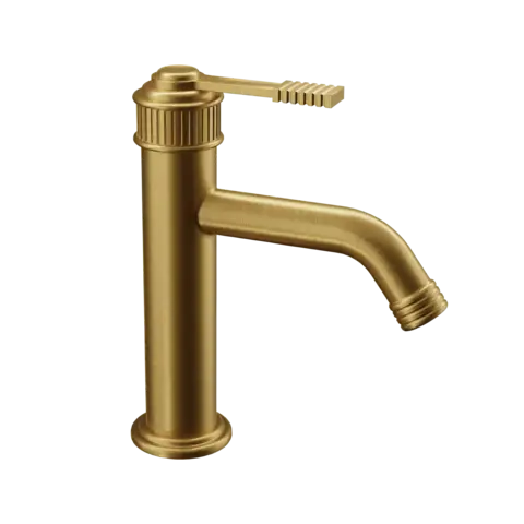 Remer AL12BG Смеситель для раковины Remer Atelier AL12BG, золото брашированное
