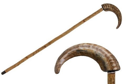 Трость мужская Pasotti Mutton Horn Cane, Италия.