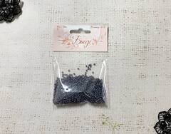 Бисер некалиброванный, 20 гр, размер 12/0, пр-во Китай