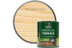 Масло деревозащитное для террас и садовой мебели Dufa Wood Oil Terrace бесцветный