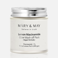Маска глиняная для сияния кожи Mary&May Lemon Niacinamide Glow Wash Off Pack